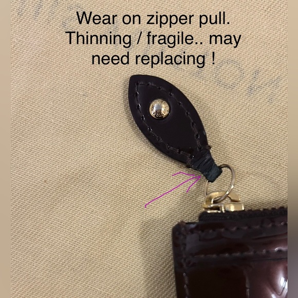 Louis Vuitton Amarante Vernis Coin Key Cles - Picture 16 of 16